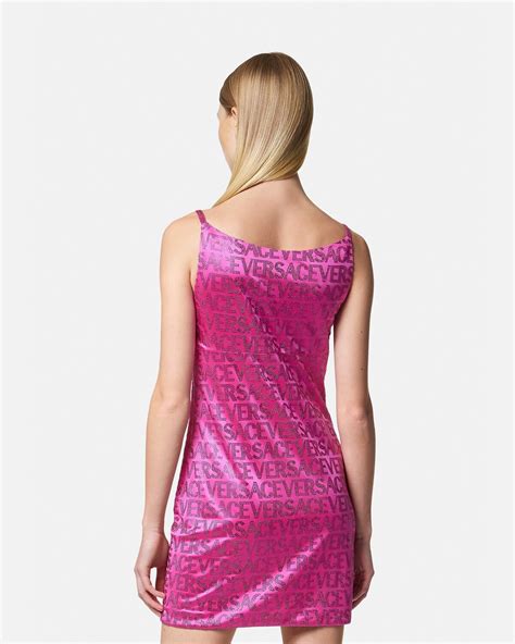 swarovski-crystal versace mini dress|Versace Crystal Dress .